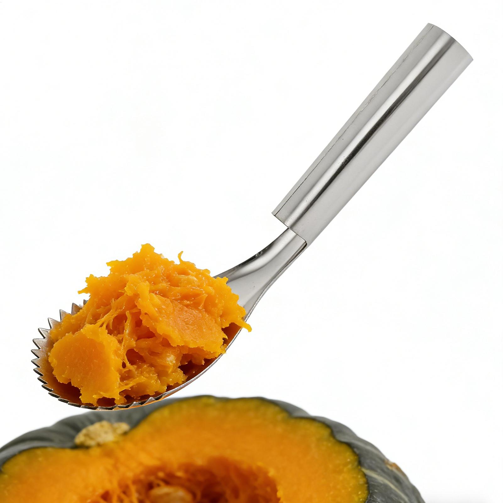 Kitchen Gadgets In - 1PC Pumpkin Scooper Stainless Steel Corer