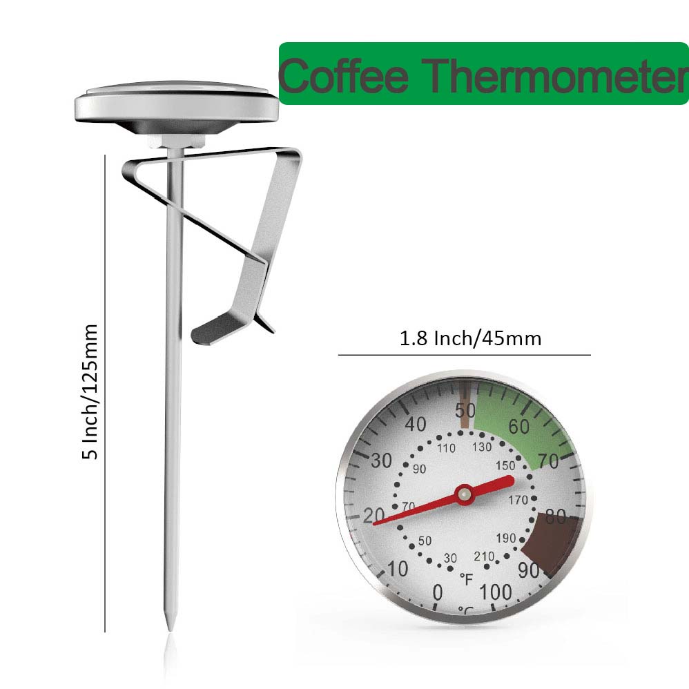 Kitchen Gadgets Latest - 0-100°C Food Thermometer Stainless Steel Coffee