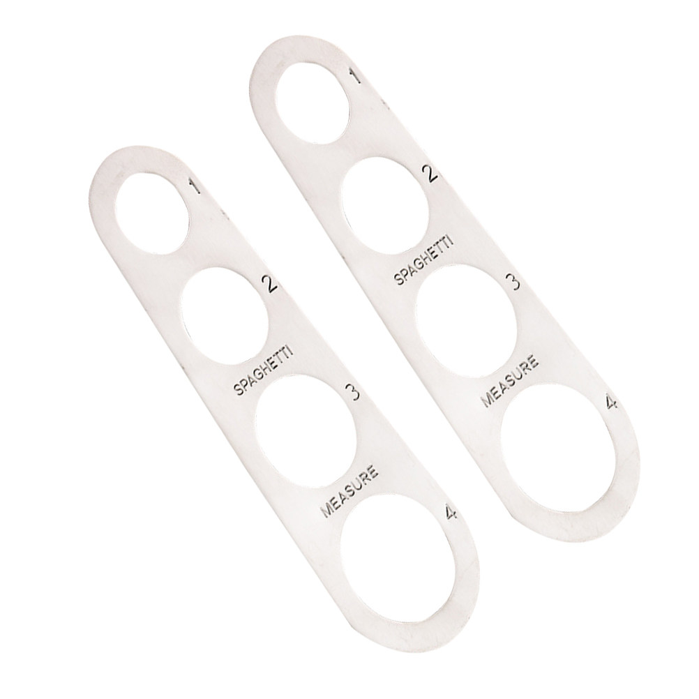Pasta Measuring Tool - 2Pcs Stainless Steel Spaghetti Pasta Measuring