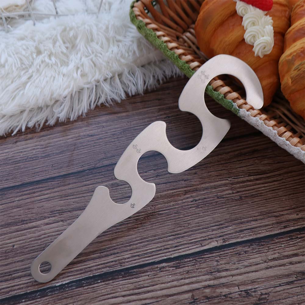 Pasta Measuring Tool - 4 Holes Spaghetti Measure Tool Stainless