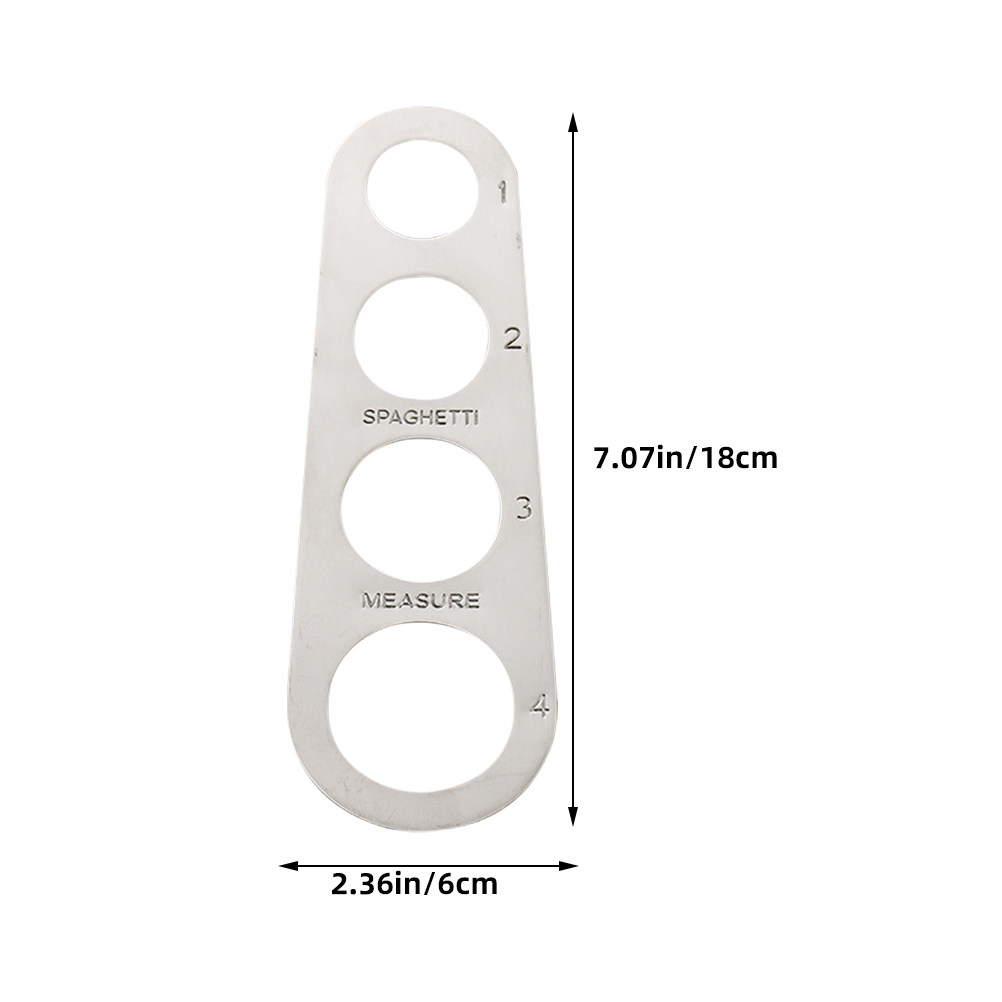 2 Pcs Flat Measuring Spoon Ita - Pasta Measuring Tool ulasan dan harga