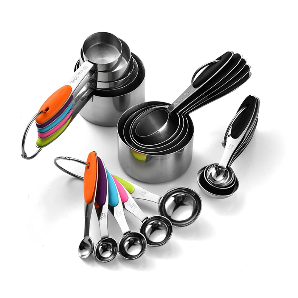 5/10Pcs Stainless Steel Measur - Kitchen Gadgets Latest ulasan dan harga