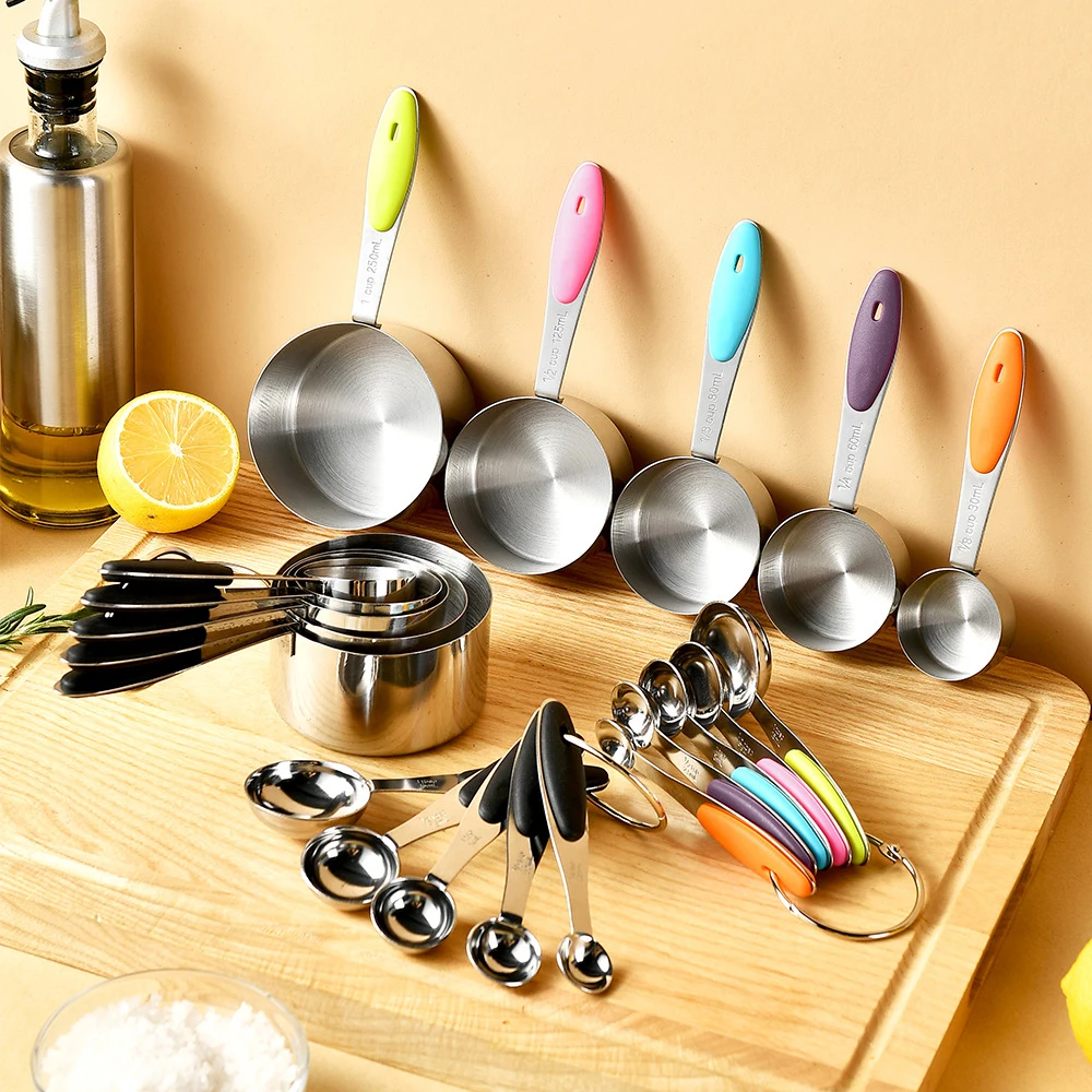 5/10Pcs Stainless Steel Measur - Kitchen Gadgets Latest ulasan dan harga