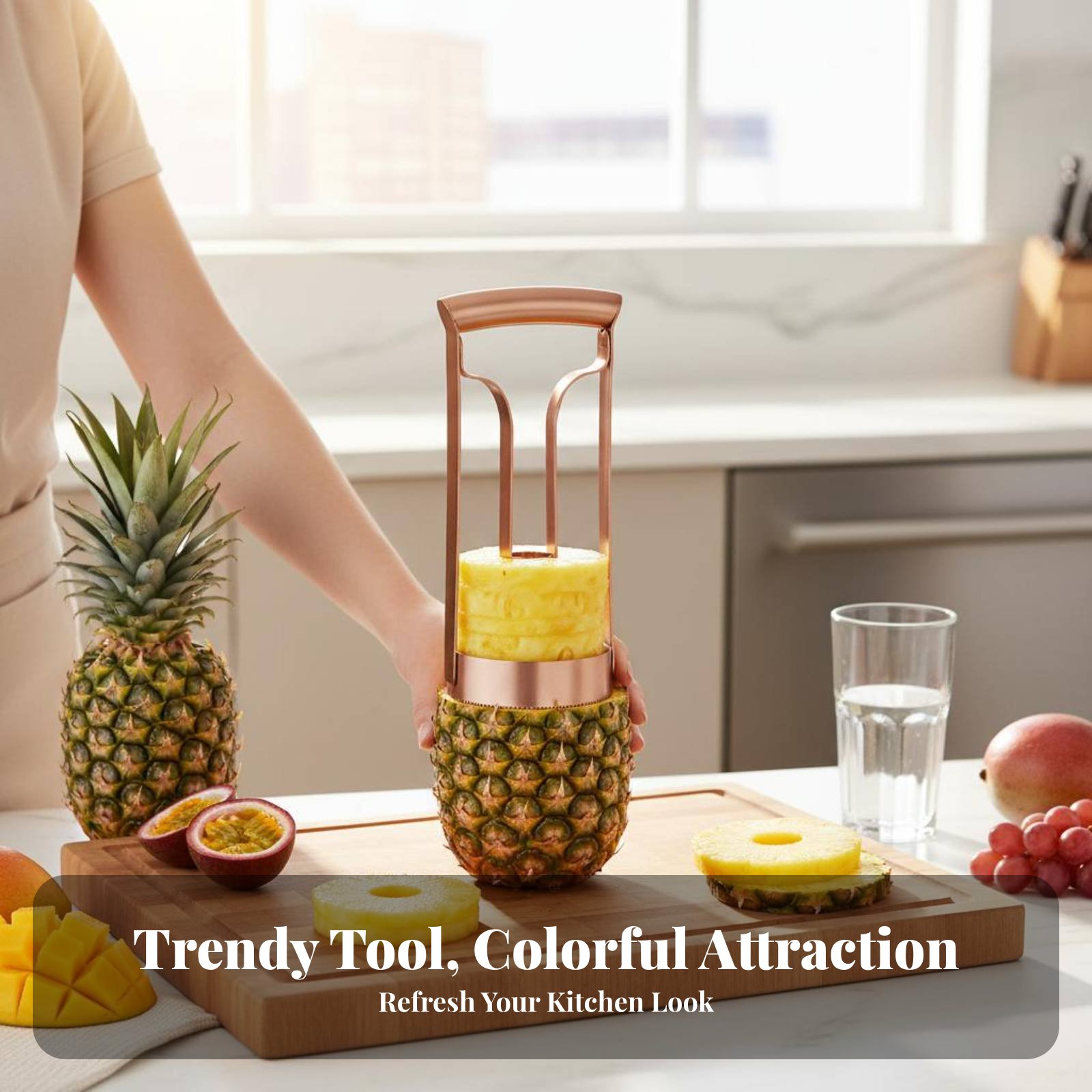 Stainless Steel Pineapple Cutt - Kitchen Gadgets In ulasan dan harga