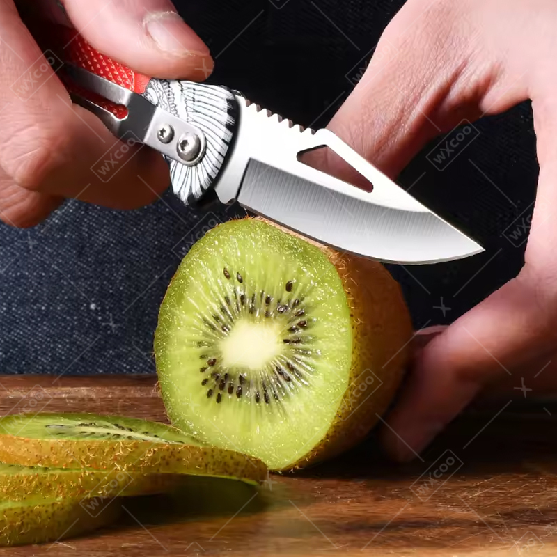 WXCOO Folding Knife Stainless  - Kitchen Gadgets Latest ulasan dan harga