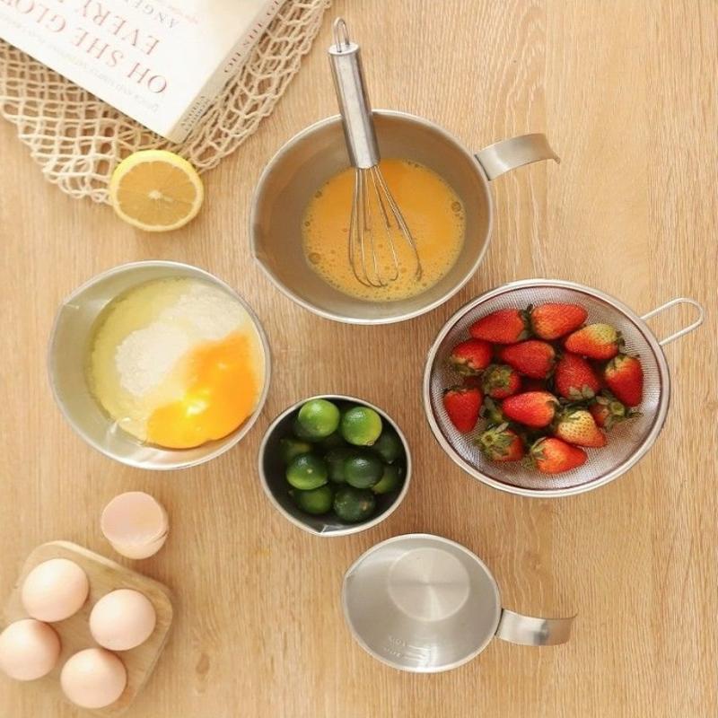 1/2/3/4PCS Stainless Steel Mix - Pasta Measuring Tool ulasan dan harga