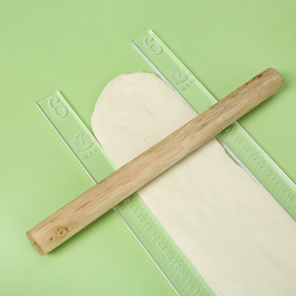 2pc Acrylic Rolling Pin Spacer - Pasta Measuring Tool ulasan dan harga
