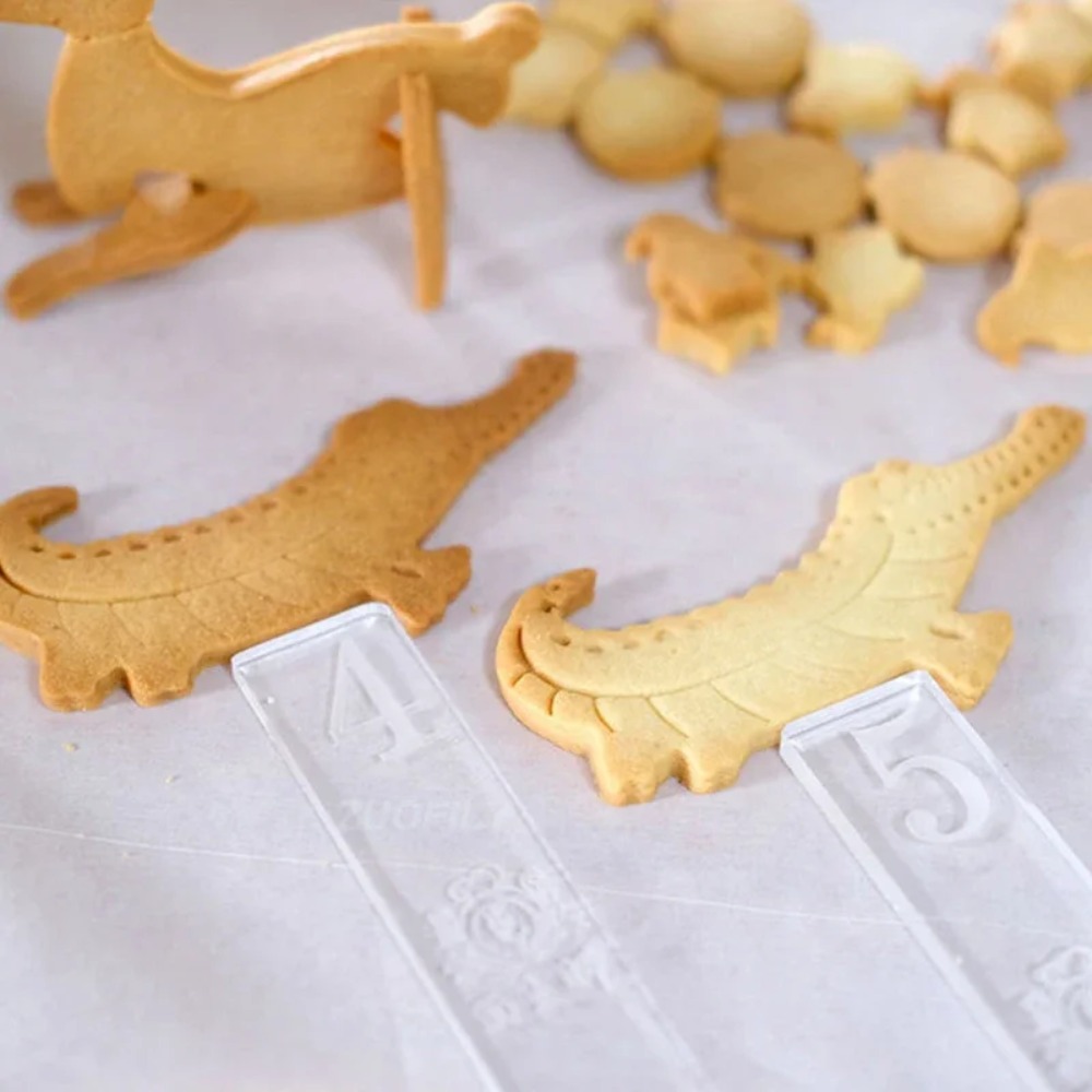 2pc Acrylic Rolling Pin Spacer - Pasta Measuring Tool ulasan dan harga