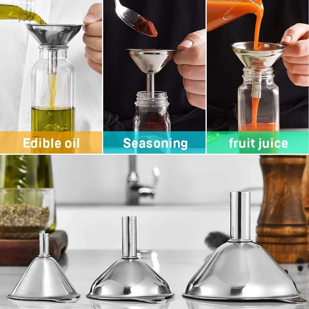 3Pcs Stainless Steel Kitchen F - Kitchen Gadgets New ulasan dan harga