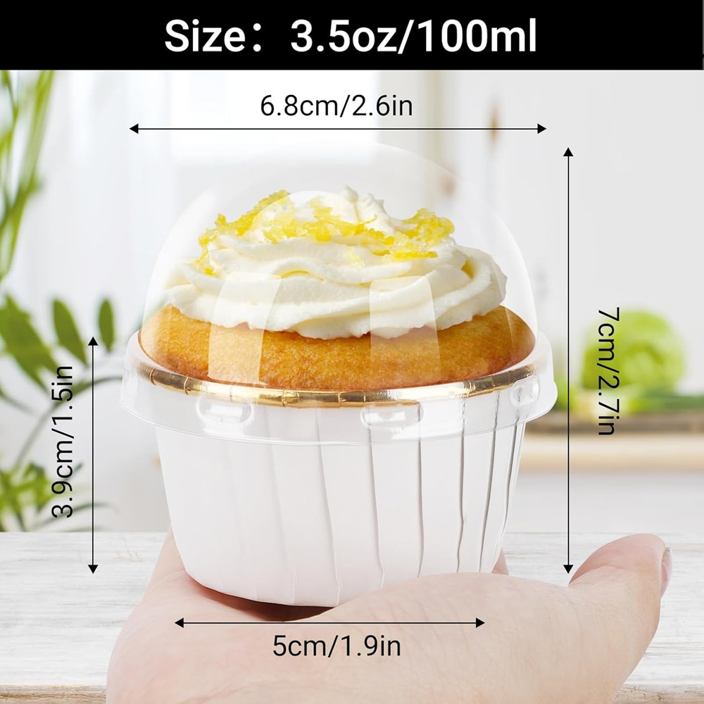 50 pcs Muffins Cup Paper Cupca - Kitchen Gadgets In ulasan dan harga