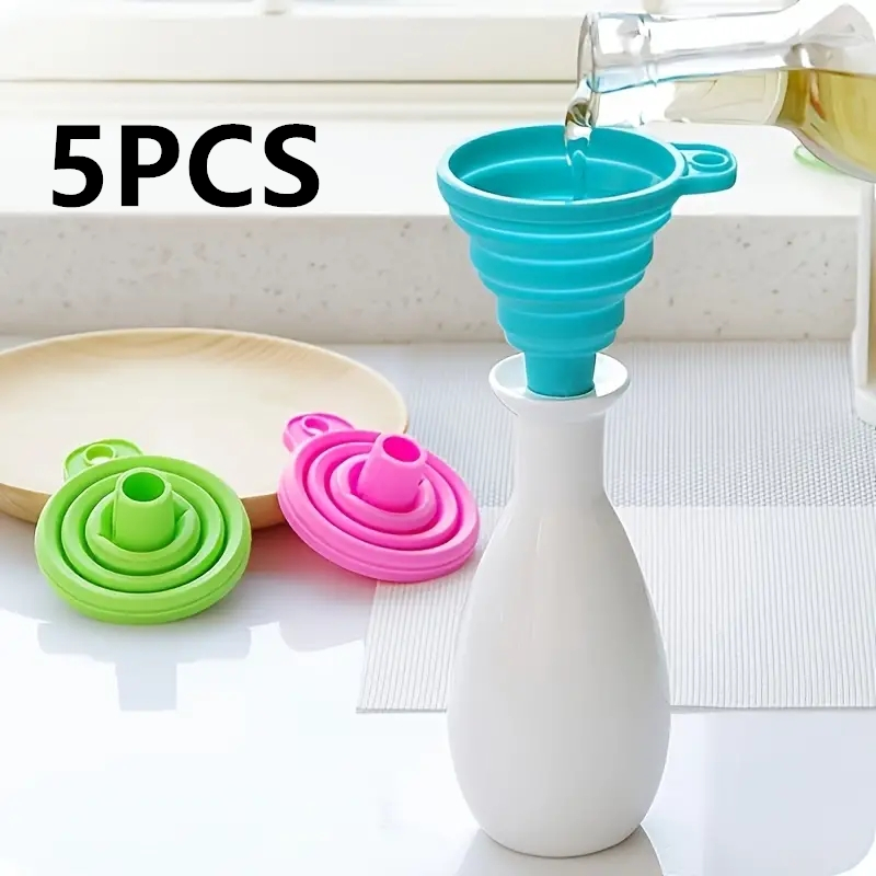 Silicone Folding Funnel Multif - Kitchen Gadgets New ulasan dan harga