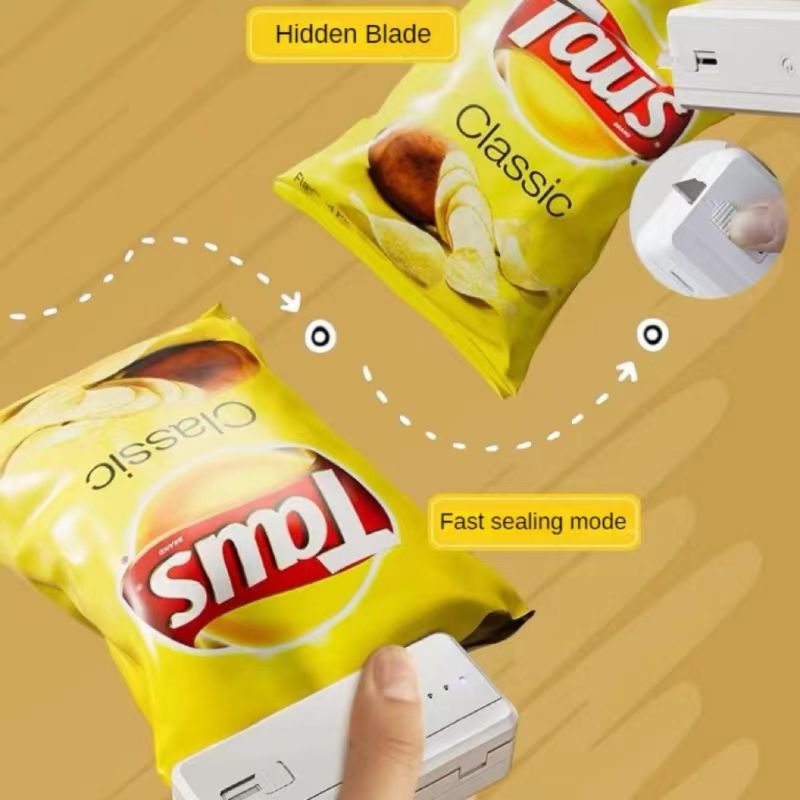 2 In 1 Mini Portable Sealing M - Kitchen Gadgets Latest ulasan dan harga