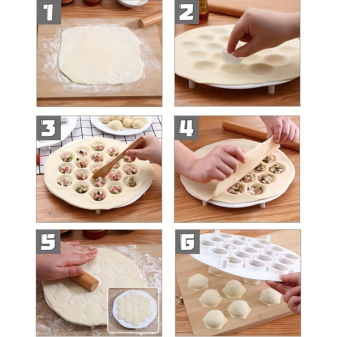 1pc- Simple Chinese Dumplings  - Kitchen Gadgets Dumpling Maker ulasan dan harga