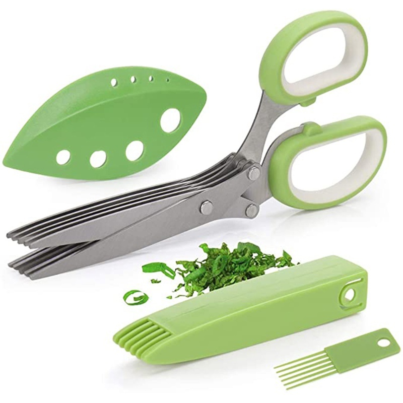 Herb Scissors With 5 Blades Ki - Herb Scissors 5 Blade ulasan dan harga