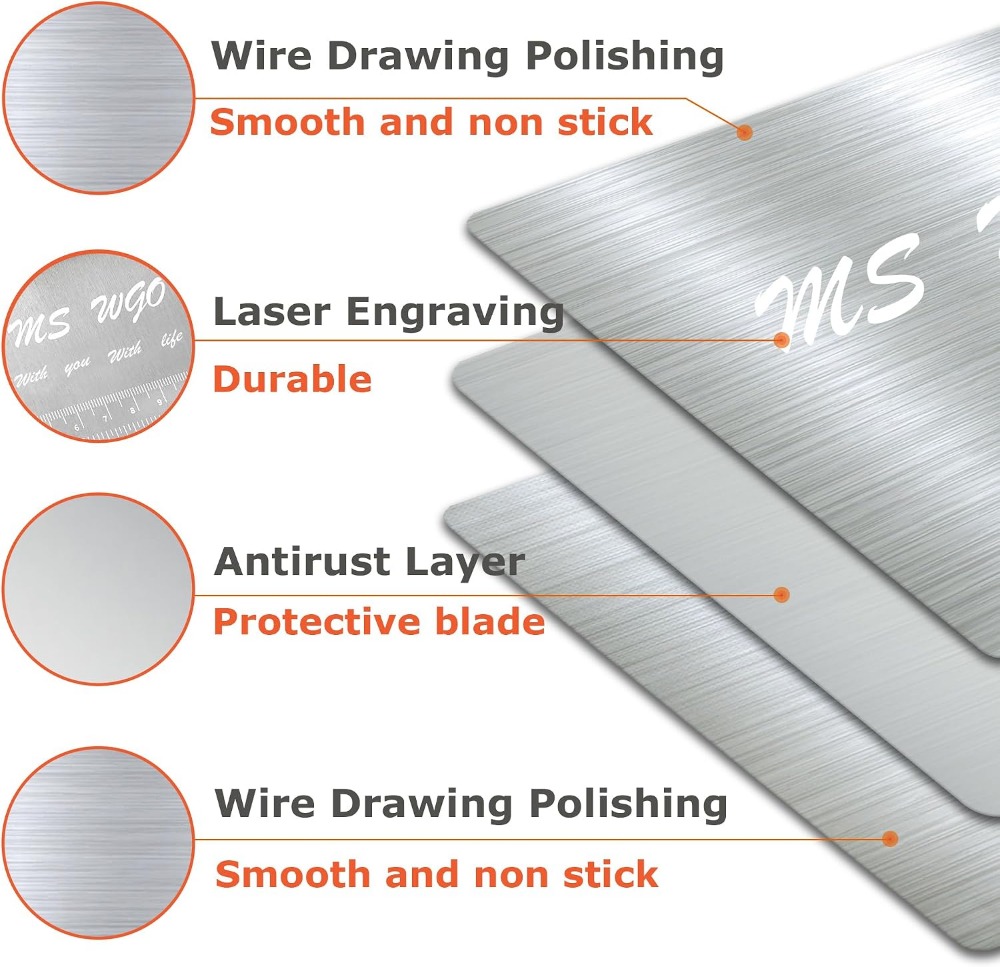 Stainless Steel Dough Scraper  - Pasta Measuring Tool ulasan dan harga