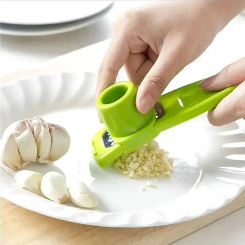 1pcs Garlic Press Crusher Manu - Kitchen Gadgets Latest ulasan dan harga
