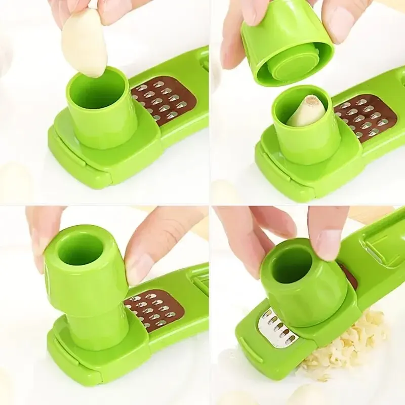 1pcs Garlic Press Crusher Manu - Kitchen Gadgets Latest ulasan dan harga