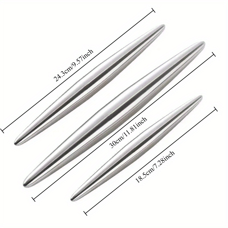 1Pc Stainless Steel Rolling Pi - Kitchen Gadgets Dumpling Maker ulasan dan harga