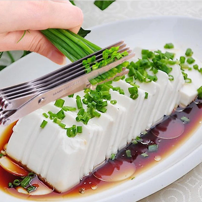 5 Layers Blade Scallion Scisso - Herb Scissors 5 Blade ulasan dan harga