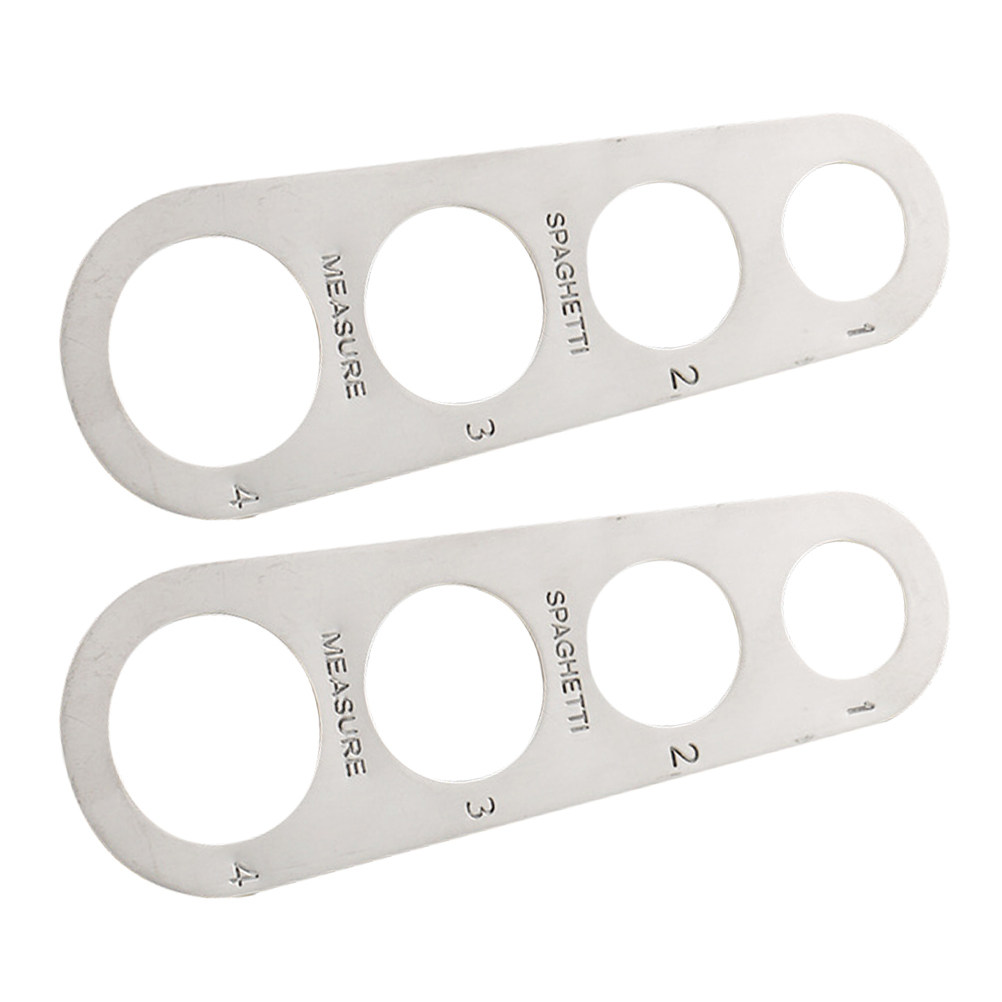 2Pcs Stainless Steel Spaghetti - Pasta Measuring Tool ulasan dan harga