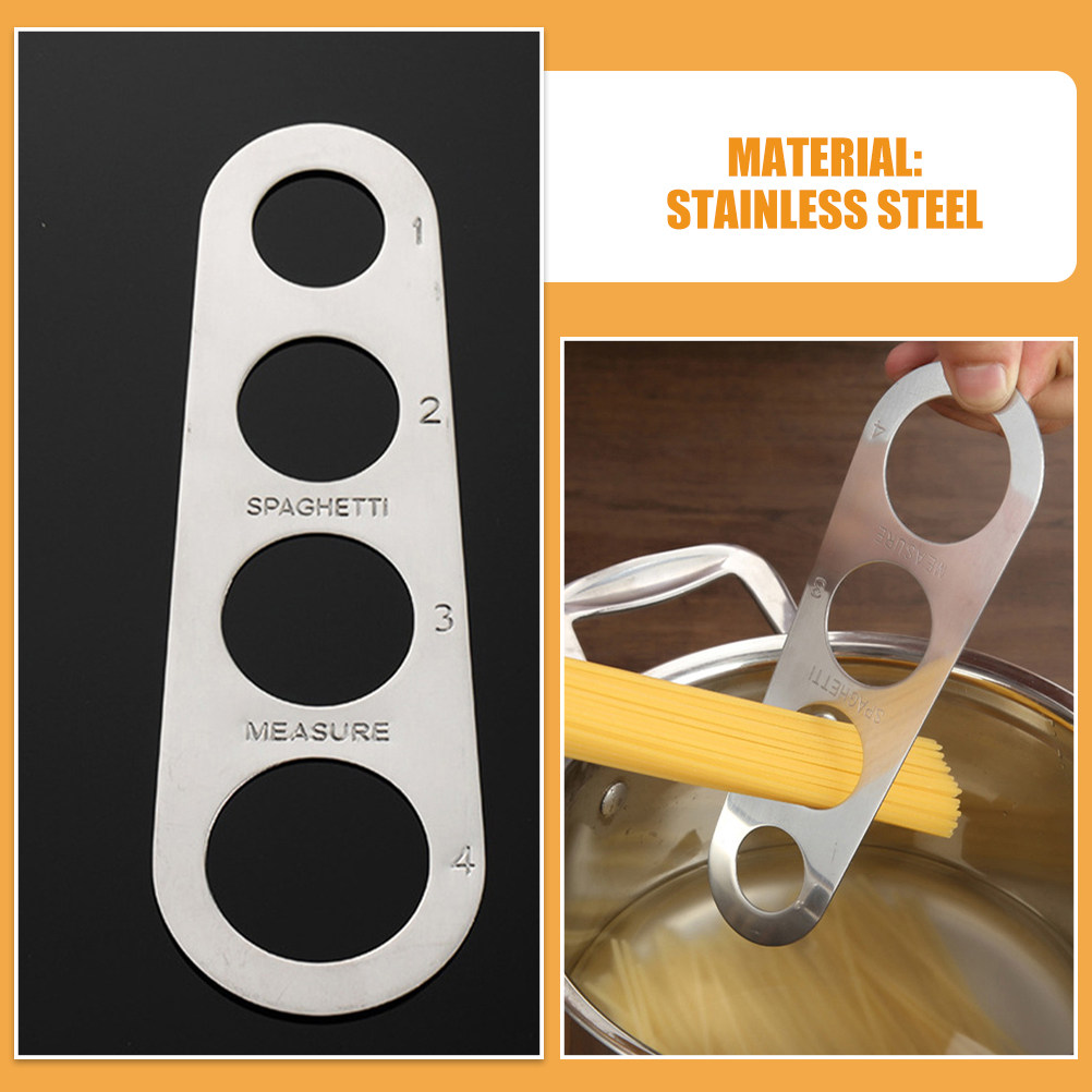 2Pcs Stainless Steel Spaghetti - Pasta Measuring Tool ulasan dan harga
