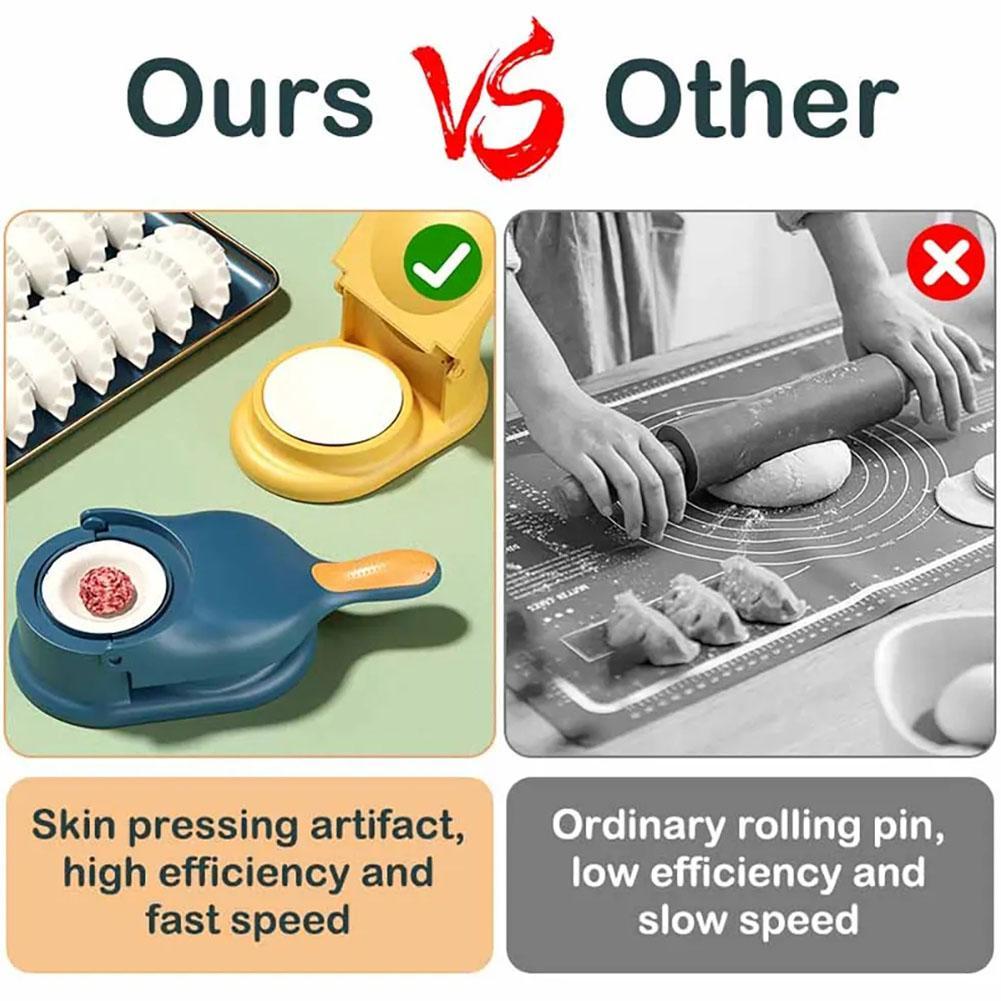 2 in 1 DIY Dumpling Maker Kit  - Kitchen Gadgets Dumpling Maker ulasan dan harga