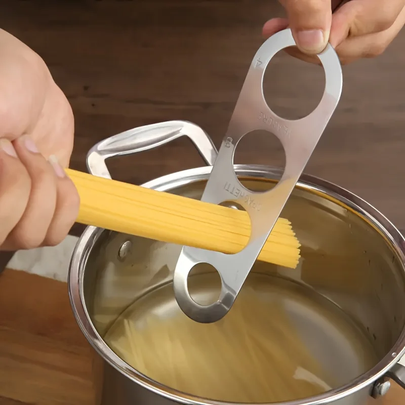 yesStainless Steel 4-Hole Past - Pasta Measuring Tool ulasan dan harga