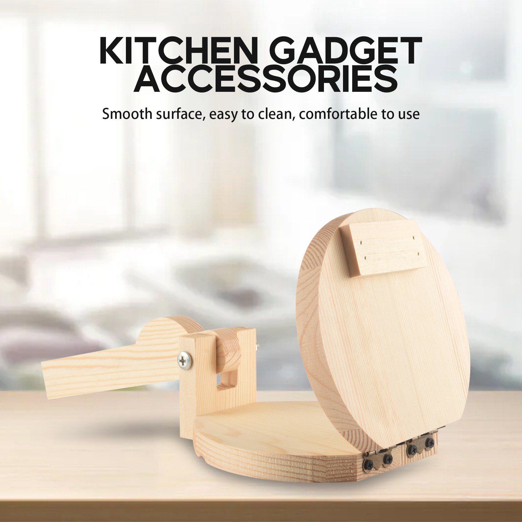 Y42A-Wood Tortilla Press Dumpl - Kitchen Gadgets Roti Maker ulasan dan harga