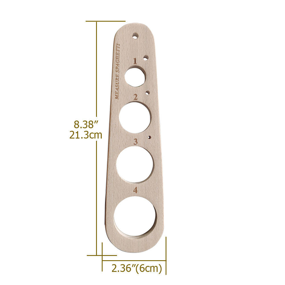 Wooden Pasta Measurer Spaghett - Pasta Measuring Tool ulasan dan harga