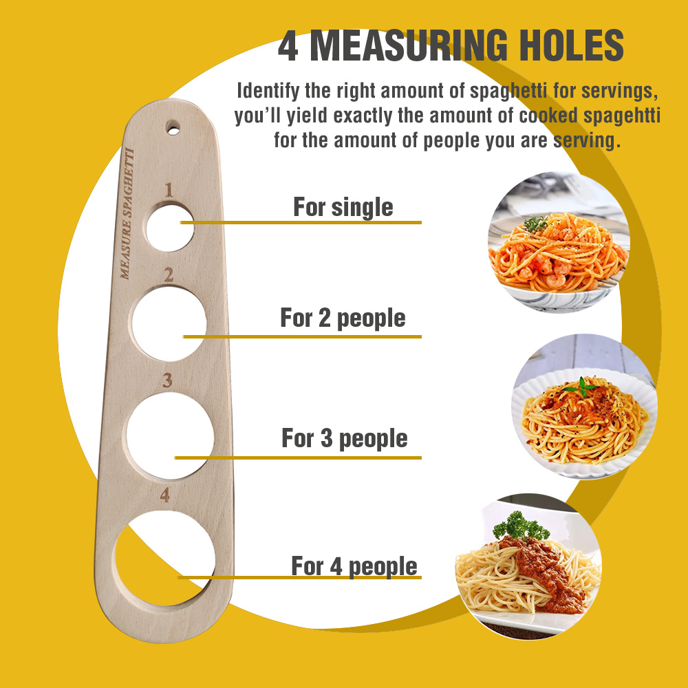 Wooden Pasta Measurer Spaghett - Pasta Measuring Tool ulasan dan harga