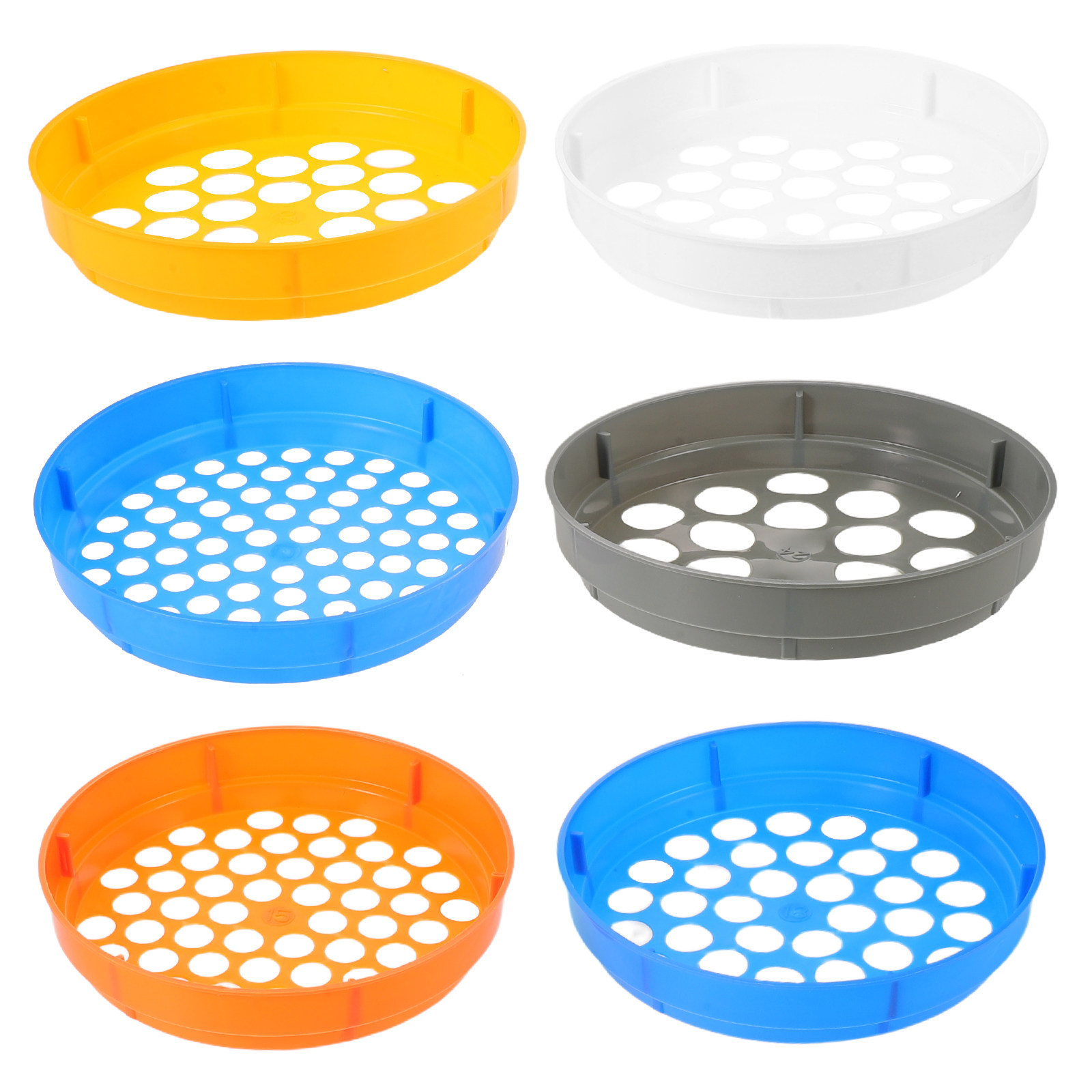 6Pcs Plastic Fruit Gauge Diame - Pasta Measuring Tool ulasan dan harga