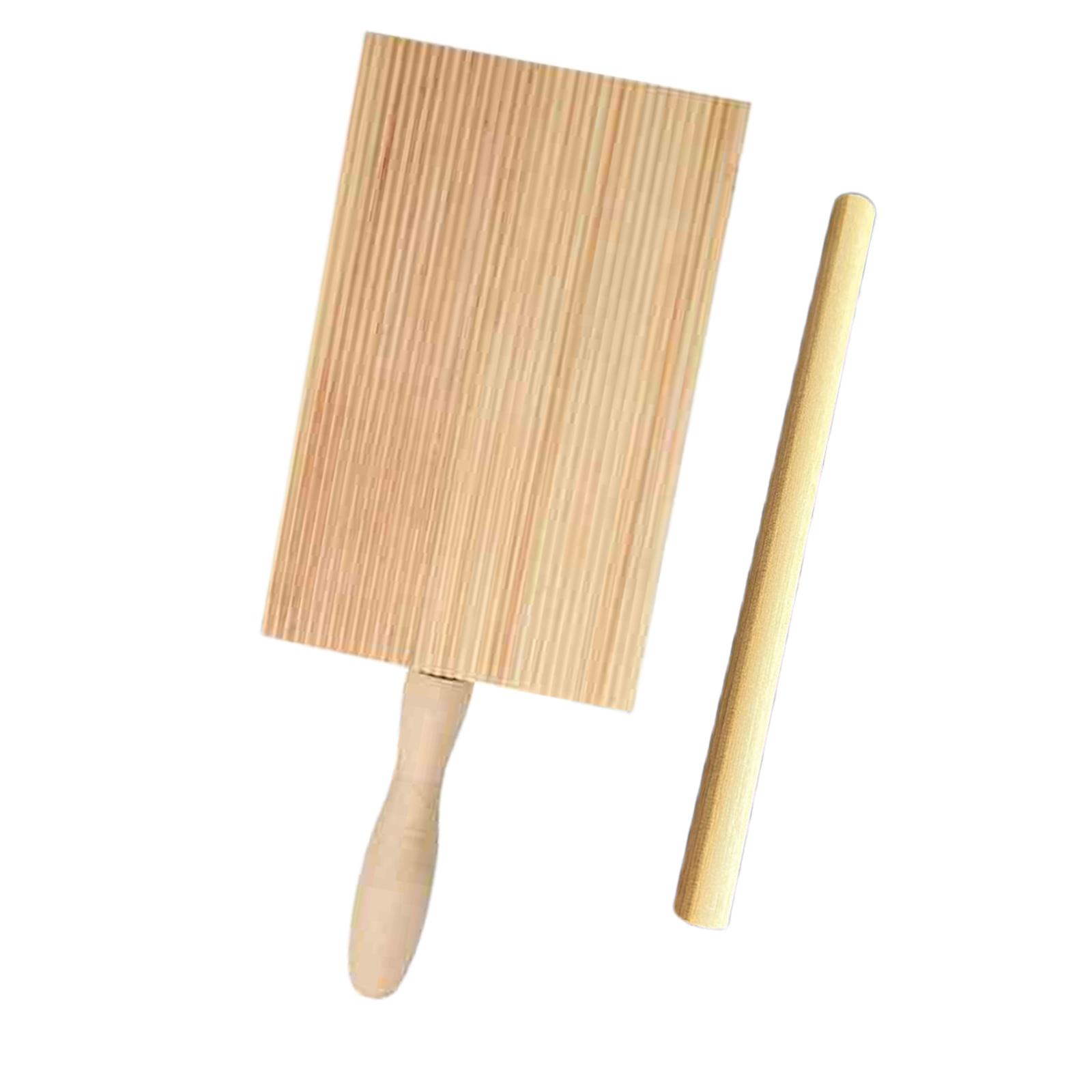 Gnocchi Pasta Board Wooden Mac - Pasta Measuring Tool ulasan dan harga