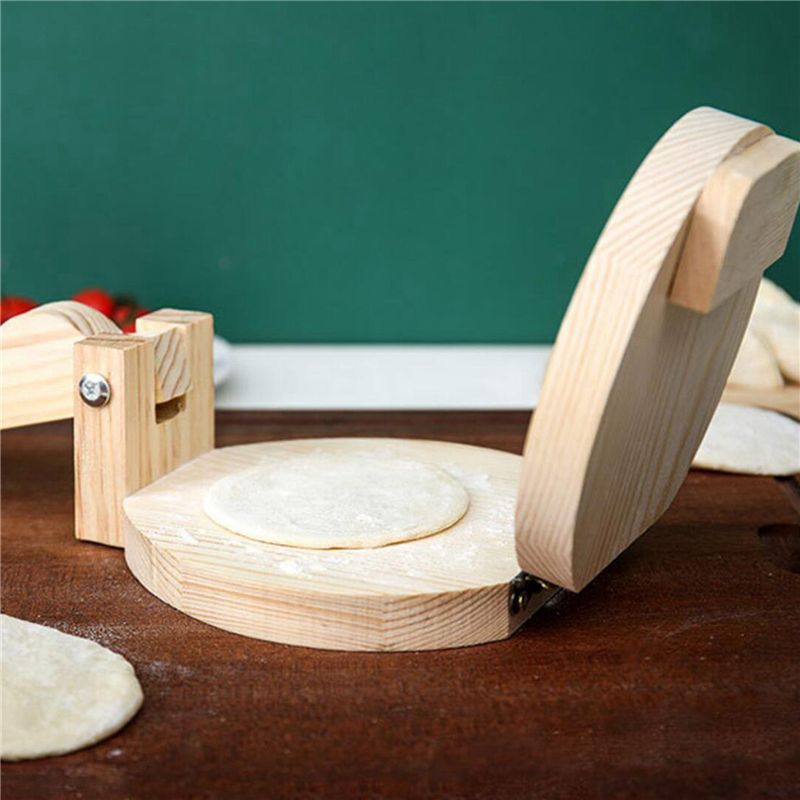 ABUL-2X Wood Tortilla Press Du - Kitchen Gadgets Roti Maker ulasan dan harga