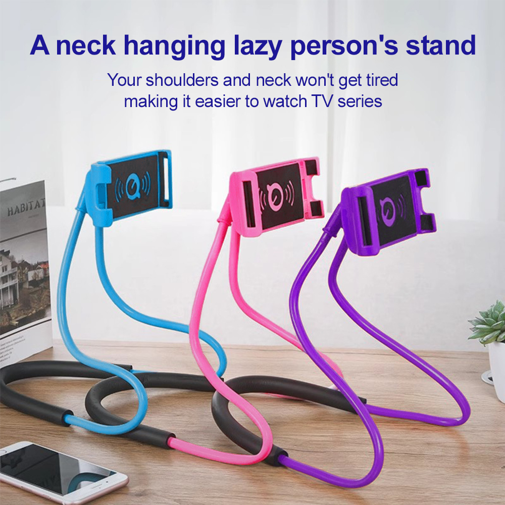 Neck Hanging Lazy Phone Stand  - Kitchen Gadgets Easy Life ulasan dan harga