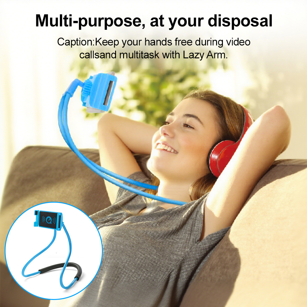 Neck Hanging Lazy Phone Stand  - Kitchen Gadgets Easy Life ulasan dan harga